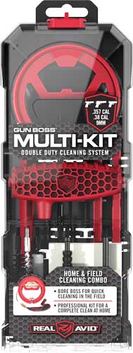 Real Avid Gun Boss Multi-Kit for .357/.38/9MM with Bore Boss