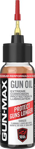 Real Avid Gun Max Gun Oil 1 oz. Bottle - Premium Lubrication & Protection