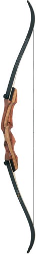 CenterPoint Recurve Bow Aspen 62" Laminated African Cherry Rose