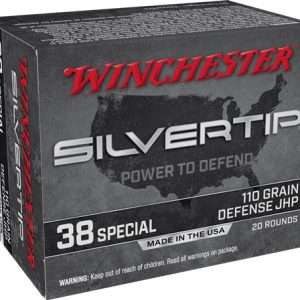 Winchester Silvertip 38 Special 110gr JHP 20rd