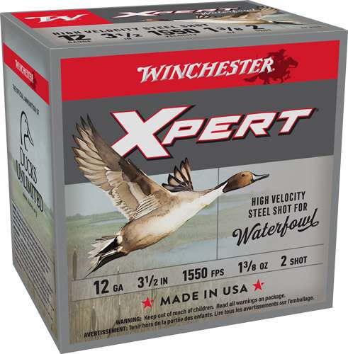 Winchester Xpert Steel 12GA 3.5" 1550fps 2 Shot