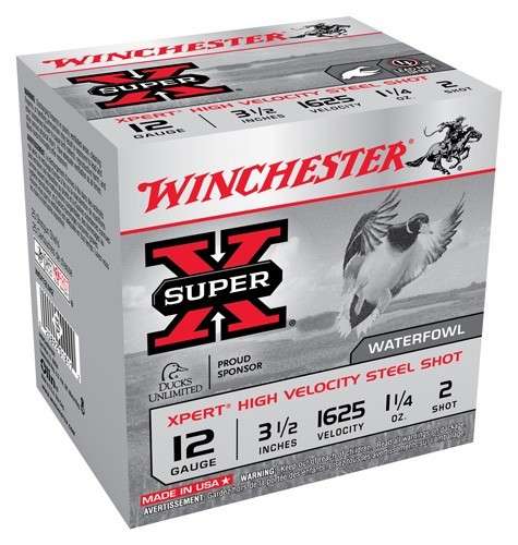 Winchester Xpert Steel 12GA 3.5" 1-1/4OZ #2 25RD