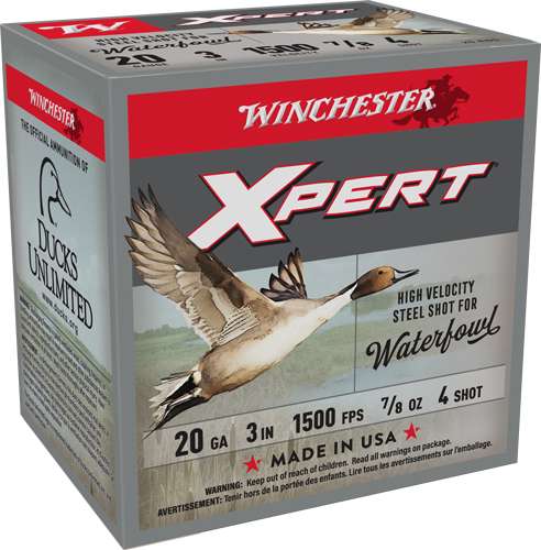 Winchester Xpert Steel 20GA 3" Ammunition - High-Quality Performance