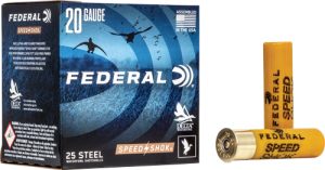 Federal Speed Shok 20GA 3" Shotgun Ammo - High Velocity, 25 Rounds