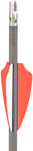 Axe Crossbow Micro Bolt .166" Red Lighted Nock