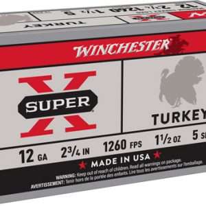 Winchester Super-X Turkey 12GA 2.75" 1-1/2oz #5 10RD