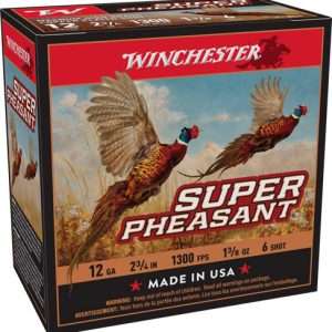 Winchester Super Pheasant 12GA Ammo 1-3/8oz #6 25RD