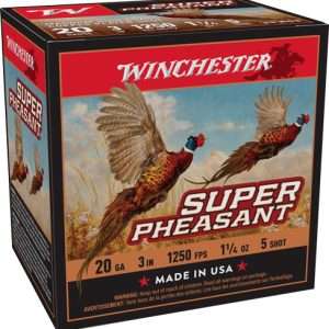 Winchester Super Pheasant 20GA 1250FPS 1-1/4oz #5