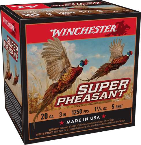 Winchester Super Pheasant 20GA 1250FPS 1-1/4oz #5