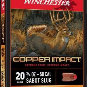 Winchester Copper Impact 20GA 2.75" 3/4 oz Sabot
