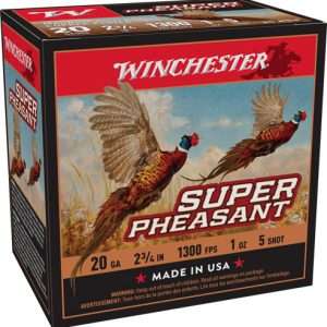 Winchester Super Pheasant 20GA Ammo 1oz #5 1300FPS