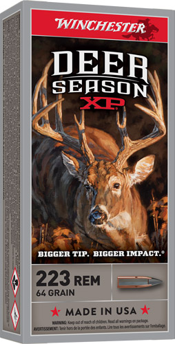 Winchester Deer Season XP 223 Ammo 64gr Extreme Point