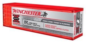 Winchester Super-X 22LR 40gr LRN 1300FPS 100RD