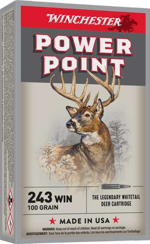 Winchester Super-X 243 Win 100GR Power Point 20RD