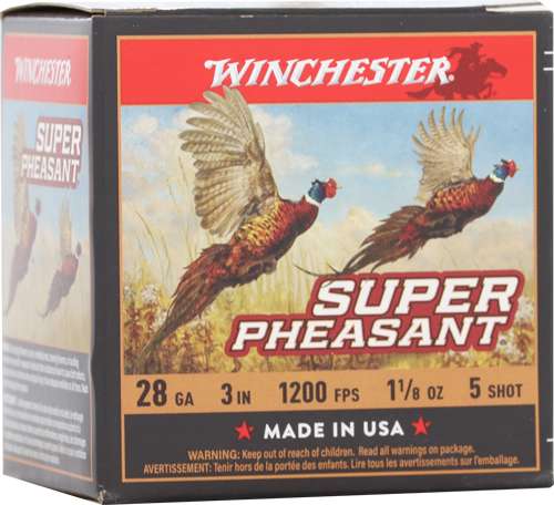 Winchester Super Pheasant 28GA 3" 1-1/8OZ #5 25RD
