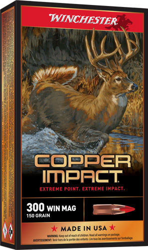 Winchester Copper Impact 300 Ammo: 150gr, 20rd