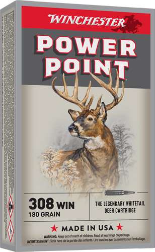 Winchester Super-X 308 Win 180 Grain Power Point