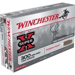 Winchester Super-X 300 Win Mag 150 Grain Power Point