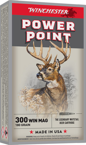 Winchester Super-X 300 Win Mag 180gr Power Point