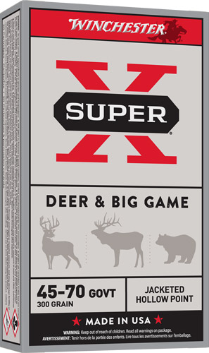 Winchester Super-X 45-70 Gov 300GR JHP 20RD