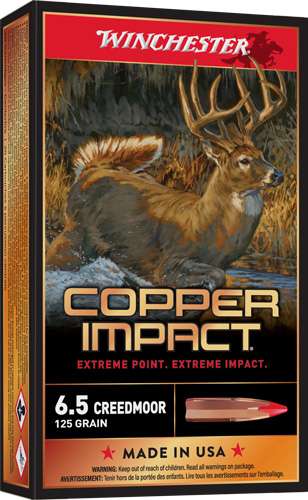 Winchester Copper Impact 6.5 Ammo 125gr 20rd Box