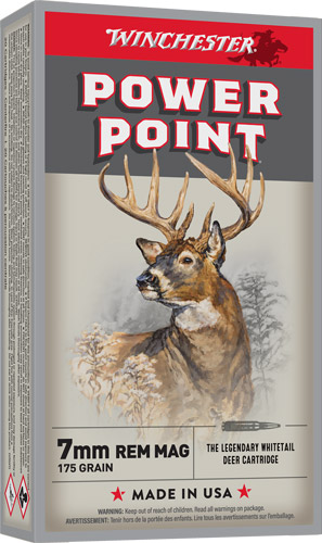 Winchester Super-X 7mm Rem Mag 175gr Power Point