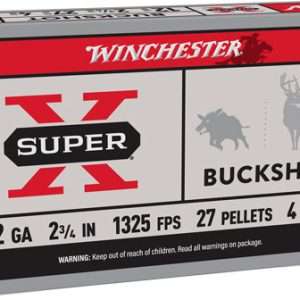 Winchester Super-X 12GA 2.75" Buckshot Ammo