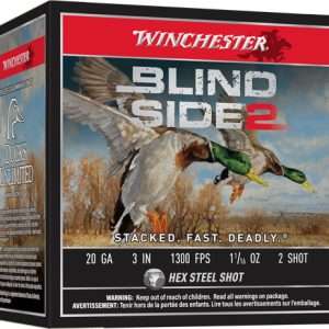 Winchester Blind Side 2 20GA Ammo - 3" 1-1/16oz #2 25RD