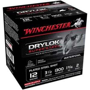 Winchester Drylok 12GA 3.5" 1300FPS 1-9/16oz Shotgun Shell