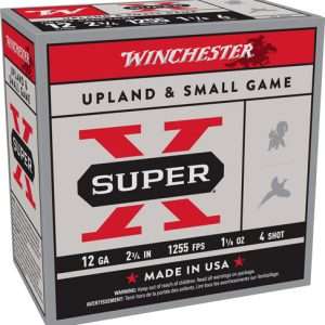 Winchester Super-X 12GA 2.75" Ammo 1255FPS 250RD Case