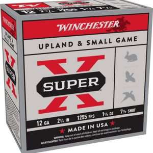 Winchester Super-X 12GA 2.75" 1255fps 1-1/8oz 250R Case