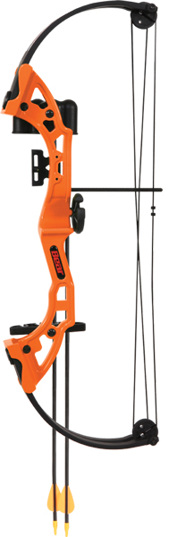 Bear Archery Youth Compound Bow Orange RH 8+