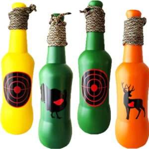 Self-Healing 6 Pack Target Bottles, Bright Colors
