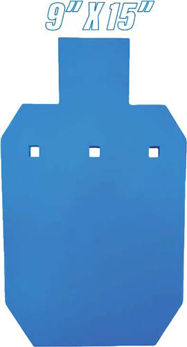 9x15 Half Size AR500 Silhouette Target - 0.5"