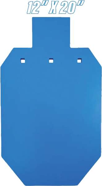 Bash Target AR500 Silhouette - Precision Shooting Practice Target