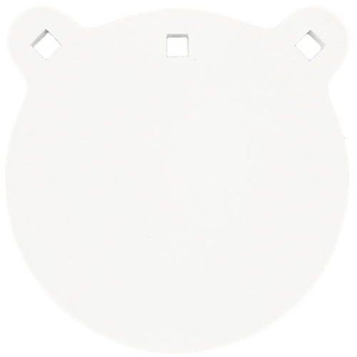 8 inch AR500 steel gong target for precision shooting