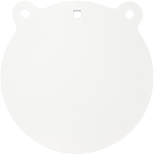 10-inch AR500 steel round target for precision shooting