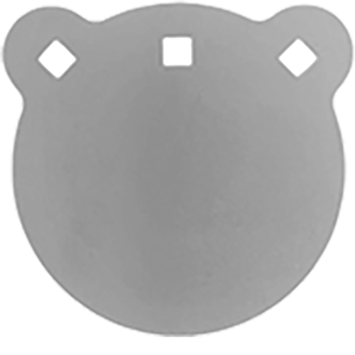 6" AR550 Steel Gong Shooting Target - 1/2" Thickness