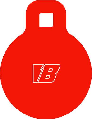 Round AR500 Gong Target 4"-5/16" Thick - Precision Shooting