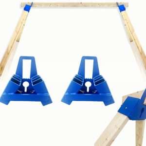 AR500 Horizontal Sawhorse Style Steel Target Stand