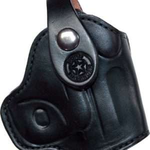 Bond Arms Holster RH Thumbsnap Black Leather Backup Model