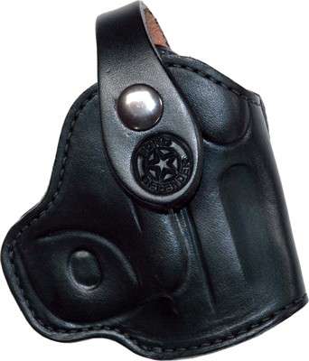 Bond Arms Holster RH Thumbsnap Black Leather Backup Model