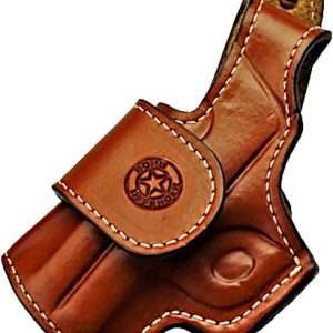 Bond Arms Driving Holster LH - Premium Leather Tan