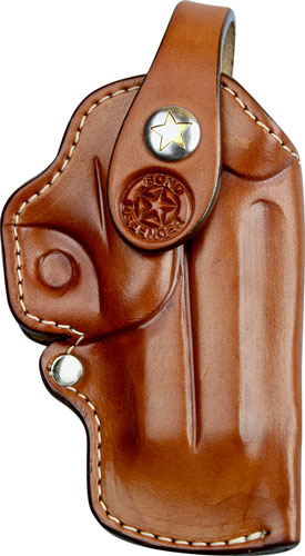 Bond Arms Clip Holster RH - Tan Leather, 3.5" Width