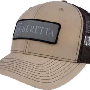 Beretta Cap SDY Trucker Rect - Khaki/Black Patch Mesh