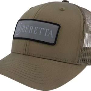 Beretta Cap SDY Trucker Rect Dark Green Mesh Patch