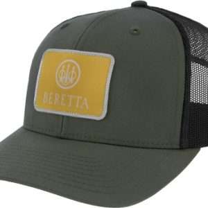 Beretta Cap Field 112 Trucker Loden/Graphite Square Patch Mesh