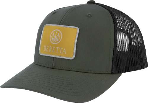 Beretta Cap Field 112 Trucker Loden/Graphite Square Patch Mesh