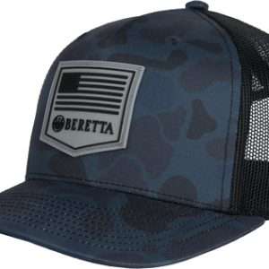 Beretta Blue Duck Camo Rubber Patch Cap