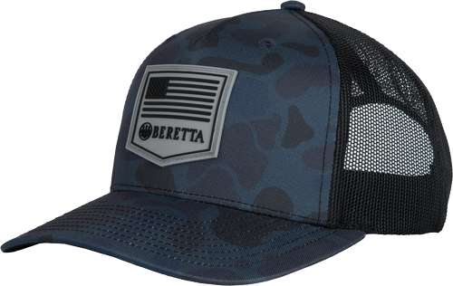 Beretta Blue Duck Camo Rubber Patch Cap